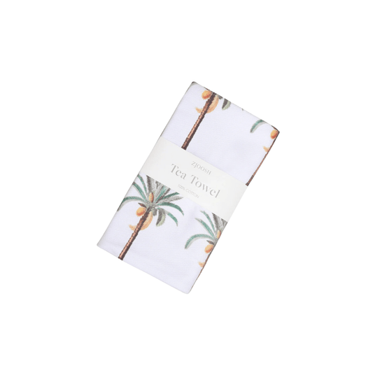 Tea Towel - Zjoosh - Zjoosh Palms Tea Towel - The Gift Company