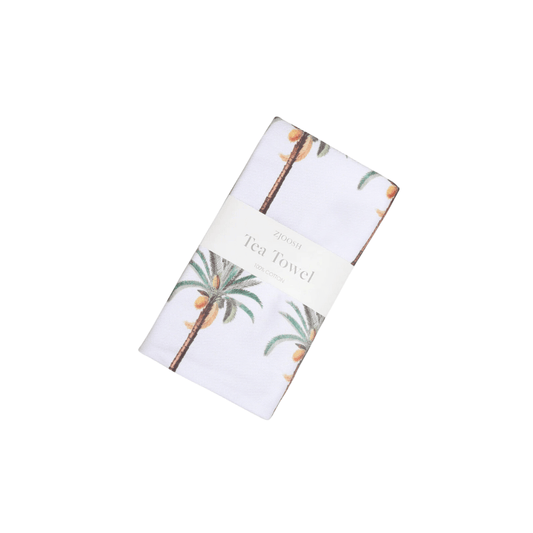 Tea Towel - Zjoosh - Zjoosh Palms Tea Towel - The Gift Company