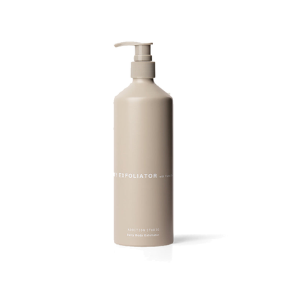Addition Studio Body Liquid Exfoliator 500mL — genuine product photograph on white, 1080 × 1080