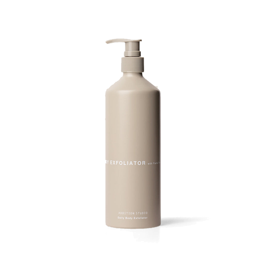 Addition Studio Body Liquid Exfoliator 500mL — genuine product photograph on white, 1080 × 1080