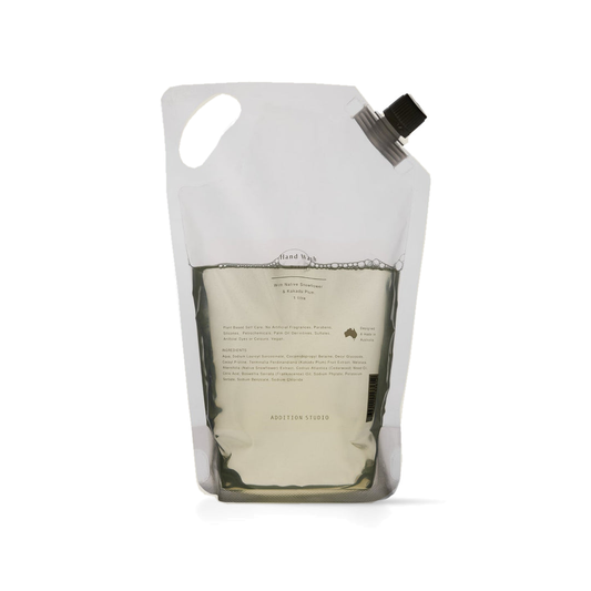 Addition Studio Hand Wash 1L Refill Pouch — genuine product photograph on white, 1080 × 1080