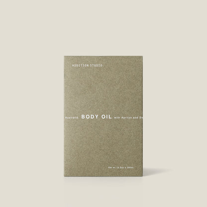 Addition Studio Body Oil 390mL — official product photograph