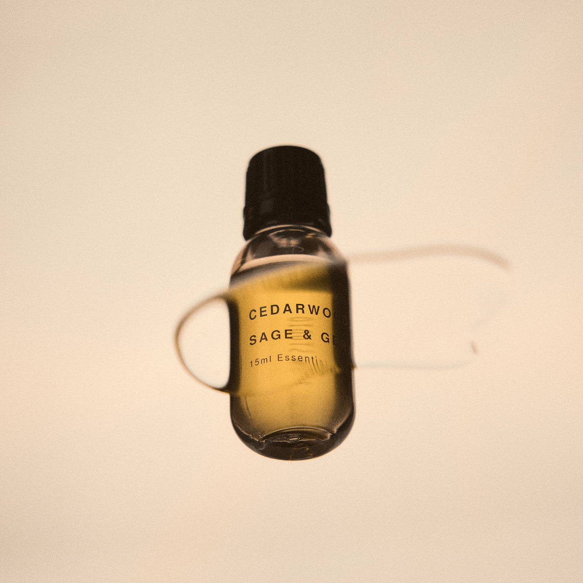 Addition Studio Cedarwood, Sage and Geranium Essential Oil 15mL manufacturer styled photograph