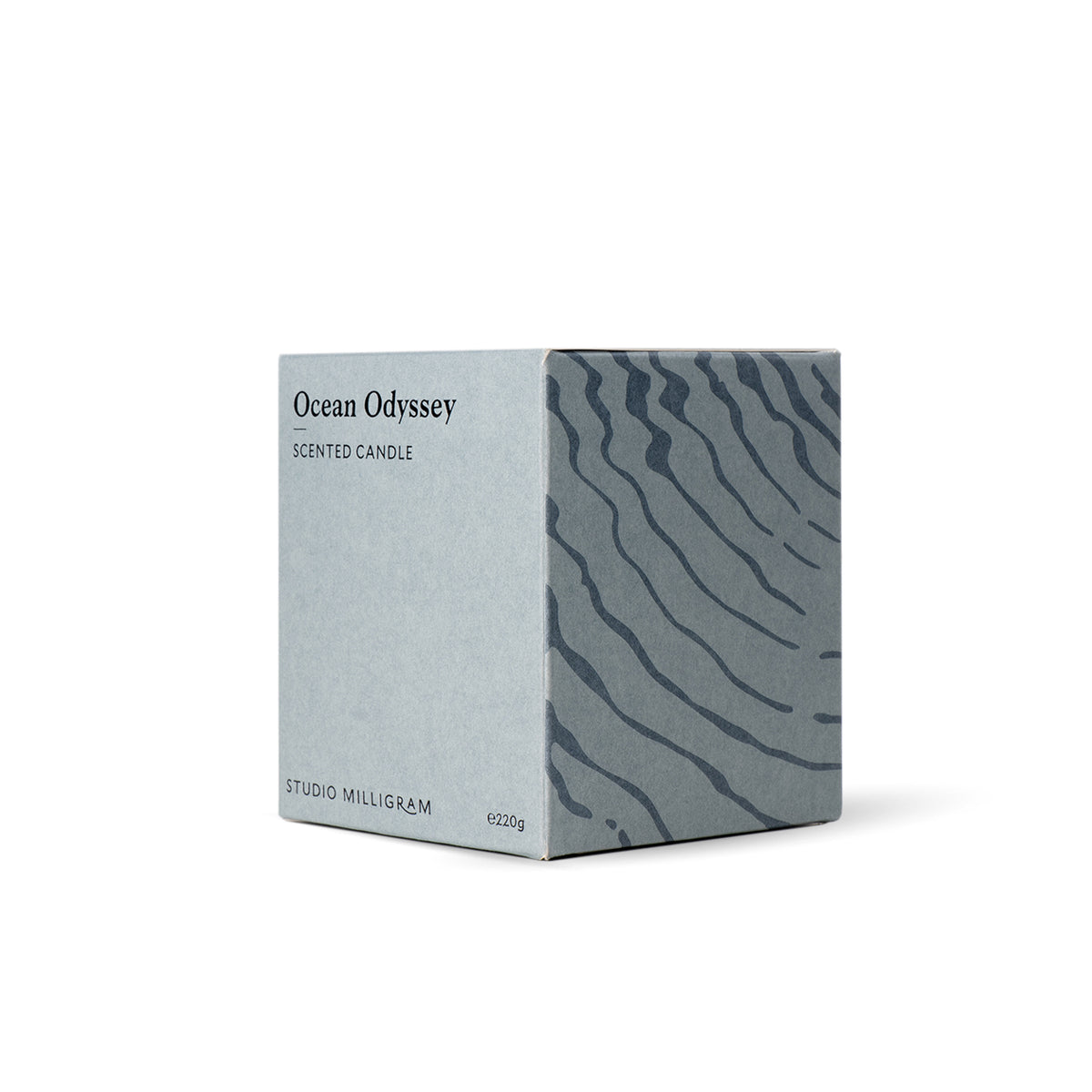 Studio Milligram Ocean Odyssey candle 220g original coastal blue gift carton