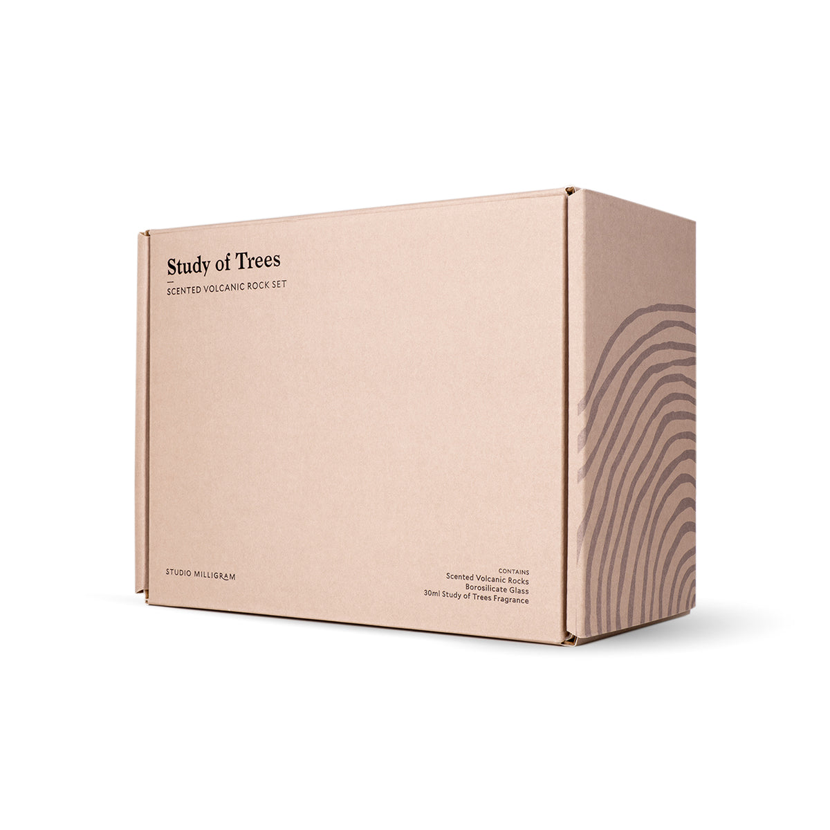 Studio Milligram study rocks box — genuine brand photograph