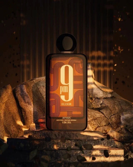 Afnan 9PM Elixir styled fragrance image
