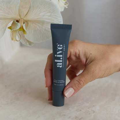 al.ive body Tinted Lip Butter Wild Orange 15mL