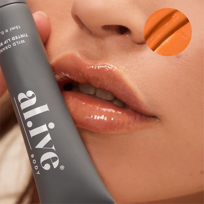 al.ive body Tinted Lip Butter Wild Orange 15mL