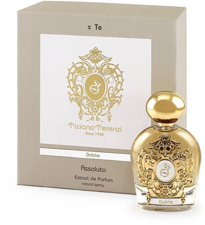 Tiziana Terenzi Dubhe Assoluto Extrait de Parfum 100mL bottle and box
