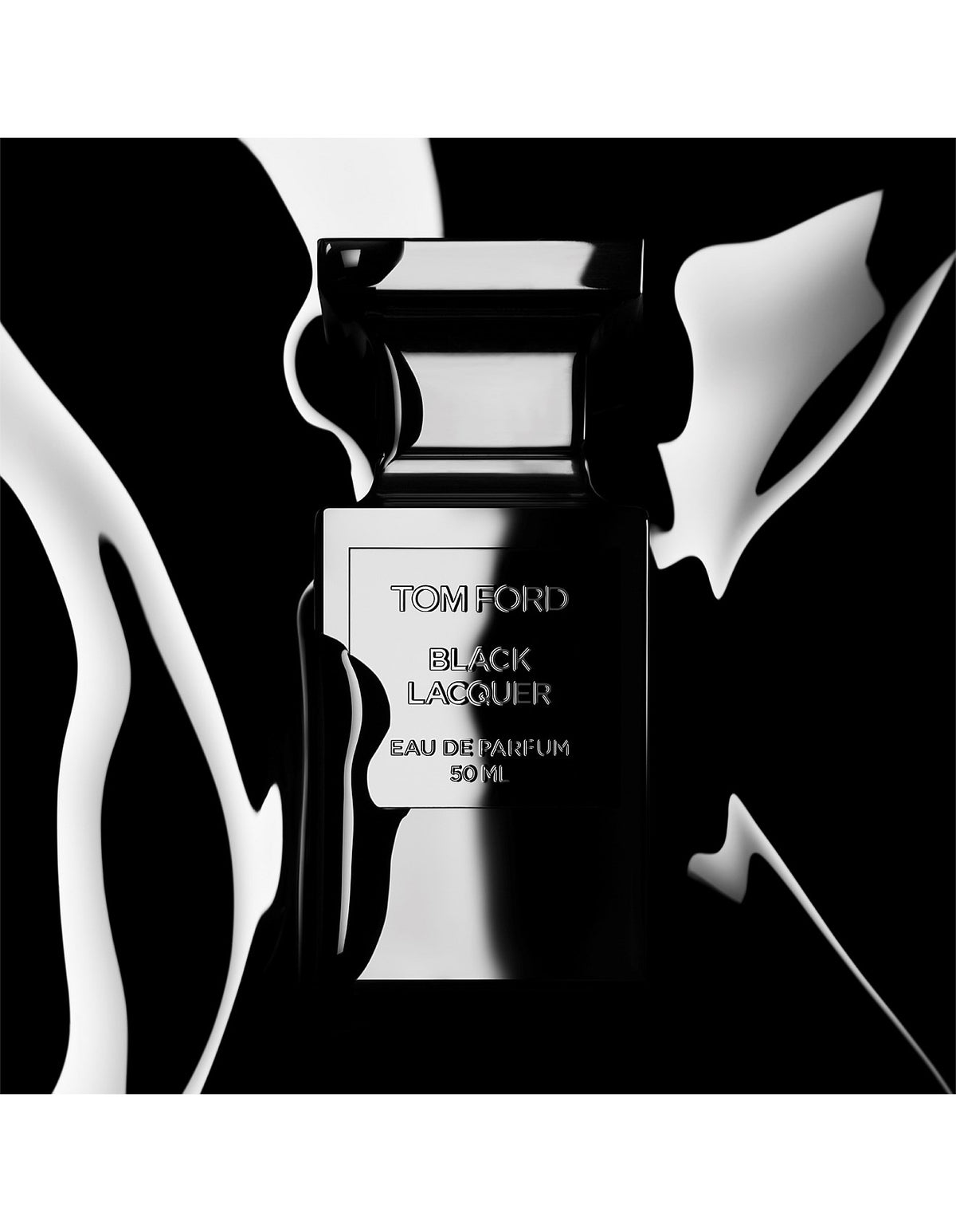 Tom Ford Black Lacquer Eau de Parfum styled campaign image