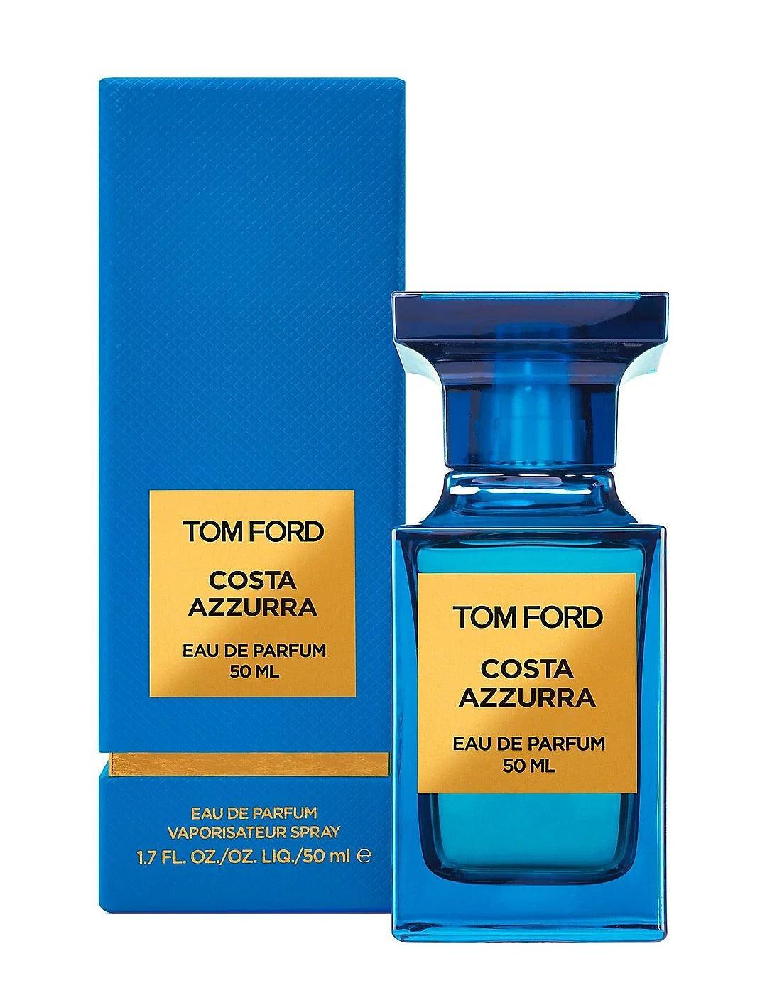 Tom Ford Costa Azzurra Eau de Parfum 50mL bottle and box