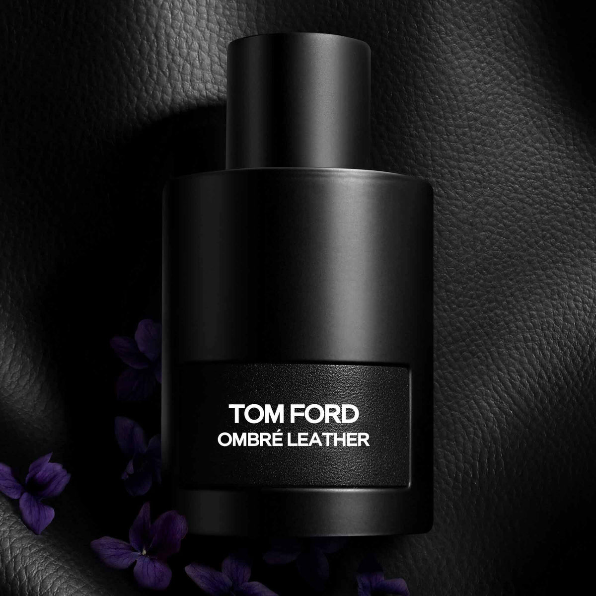 Tom Ford Ombre Leather Eau de Parfum styled leather campaign image