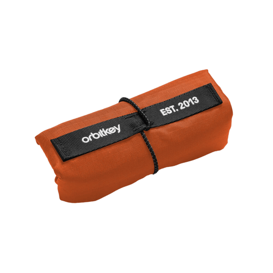 Tote Bag - Orbitkey - Orbitkey - Foldable Tote Bag - Tangerine Limited Edition - The Gift Company