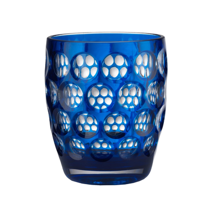 Tumblers - Mario Luca Giusti - Mario Luca Giusti Lente Tumbler Blue (Set of 4) - The Gift Company