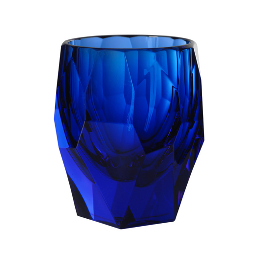 Tumblers - Mario Luca Giusti - Mario Luca Giusti Super Milly Set of 2 Tumblers Royal Blue - The Gift Company