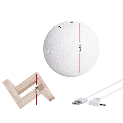 Ultrasonic Diffuser - The Gift Company - Devanti Aroma Ultrasonic Diffuser & Humidifier LED Moon Lamp - The Gift Company