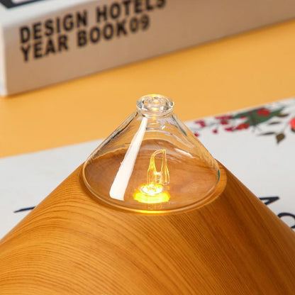 Ultrasonic Diffuser - The Gift Company - Mount Fuji Portable Bamboo Anhydrous Essential Oil Diffuser - The Gift Company