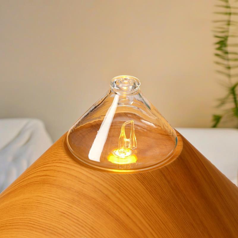 Ultrasonic Diffuser - The Gift Company - Mount Fuji Portable Bamboo Anhydrous Essential Oil Diffuser - The Gift Company