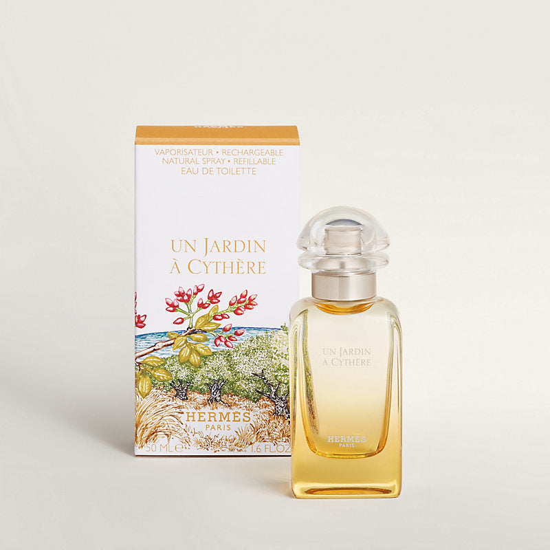 Hermès Un Jardin à Cythère Eau de Toilette 50mL bottle and box
