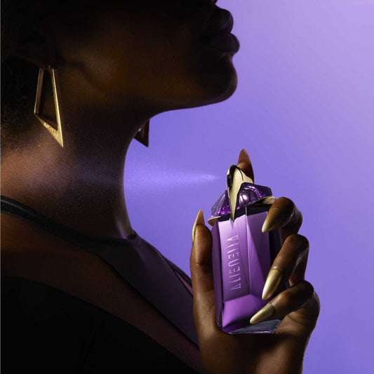 Mugler Alien Eau de Parfum Refillable 90mL lifestyle campaign image