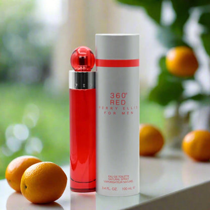 Perry Ellis 360 Red for Men Eau de Toilette styled image
