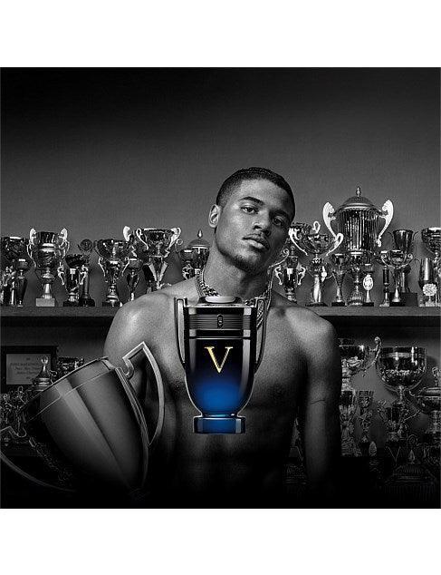 Rabanne Invictus Victory Elixir Parfum Intense campaign image