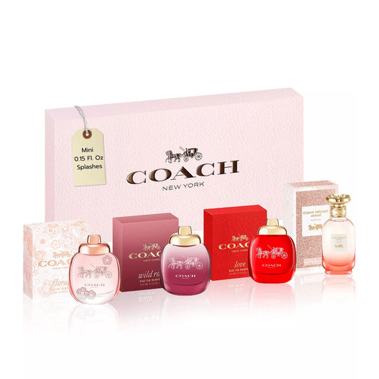 Coach Mini Eau de Parfum Collection 4 x 4.5mL styled set image