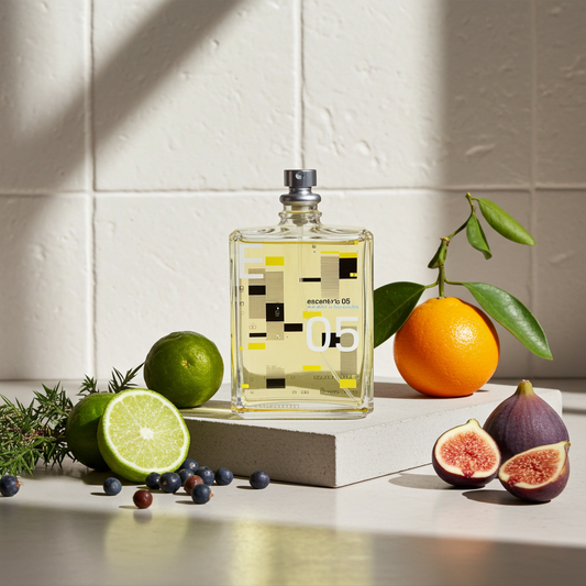 Escentric Molecules Escentric 05 Eau de Toilette 100mL styled lifestyle image