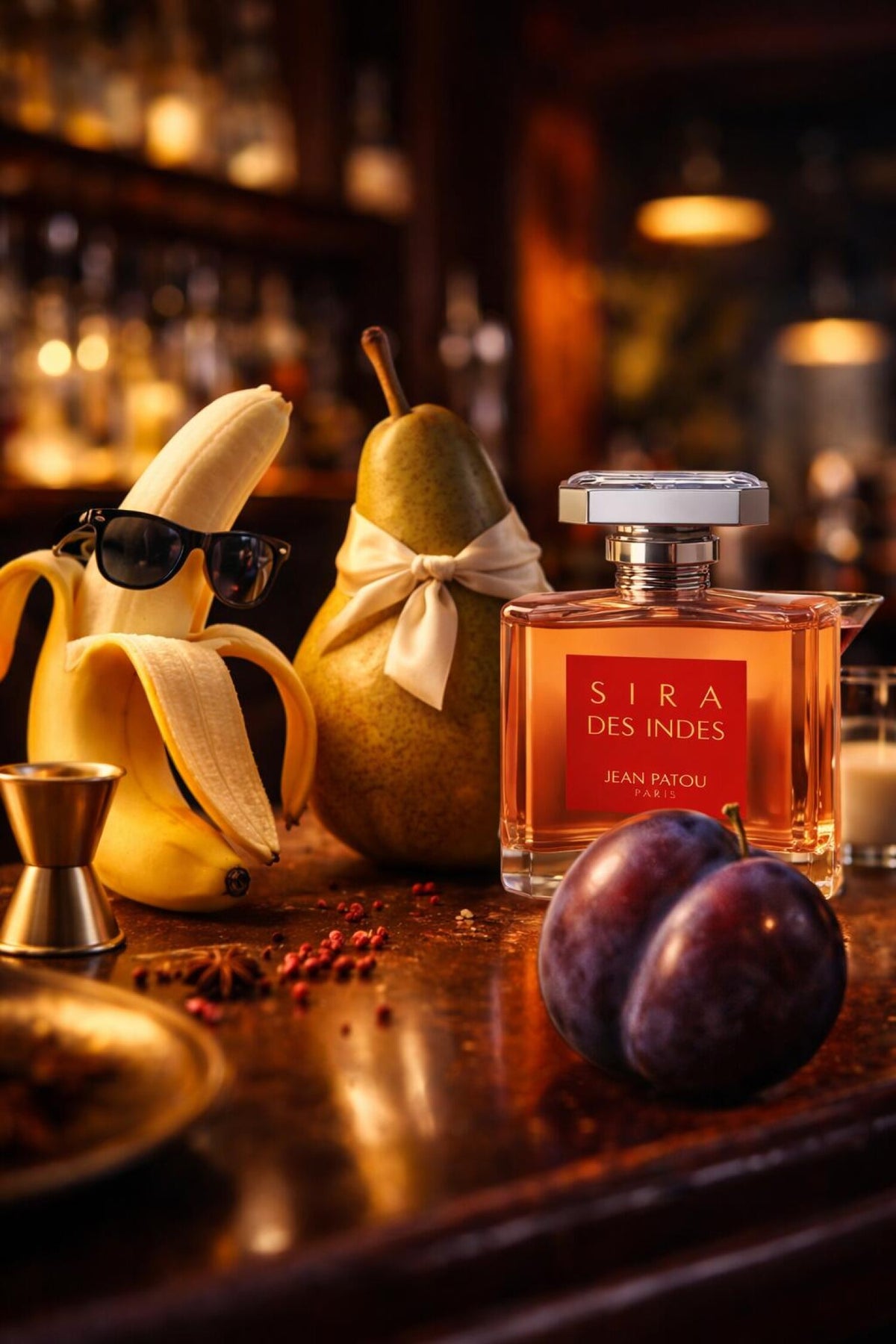 Jean Patou Sira des Indes Eau de Parfum styled lifestyle image