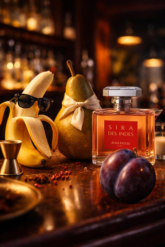 Jean Patou Sira des Indes Eau de Parfum styled lifestyle image