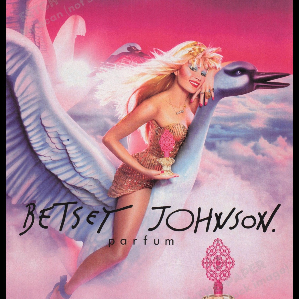 Betsey Johnson Eau de Parfum original fragrance campaign image
