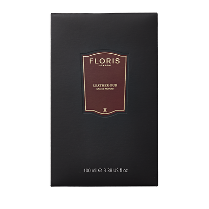 Floris Leather Oud Eau de Parfum 100mL box