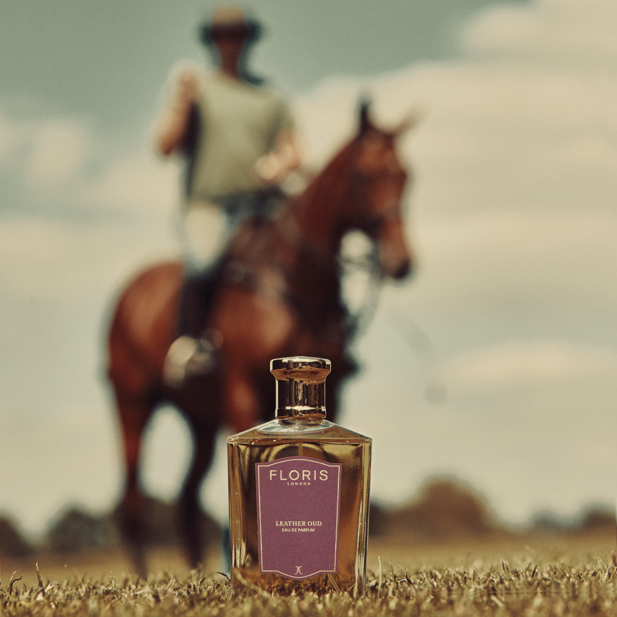 Floris Leather Oud Eau de Parfum lifestyle