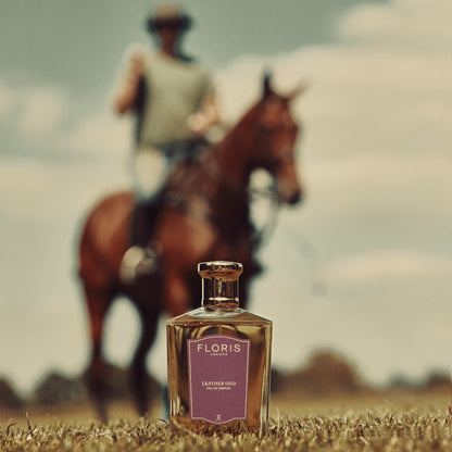 Floris Leather Oud Eau de Parfum lifestyle