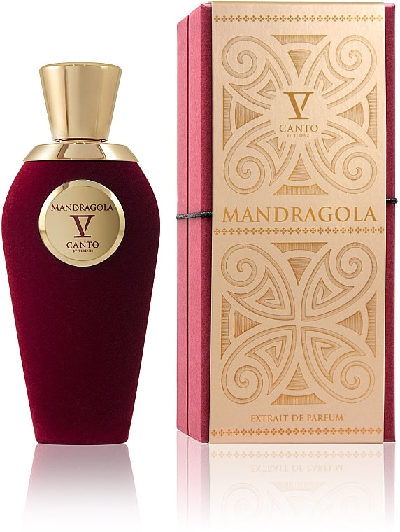 V Canto Mandragola V Extrait de Parfum 100mL bottle and box