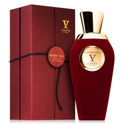 V Canto Mandragola Extrait de Parfum 100mL bottle and box