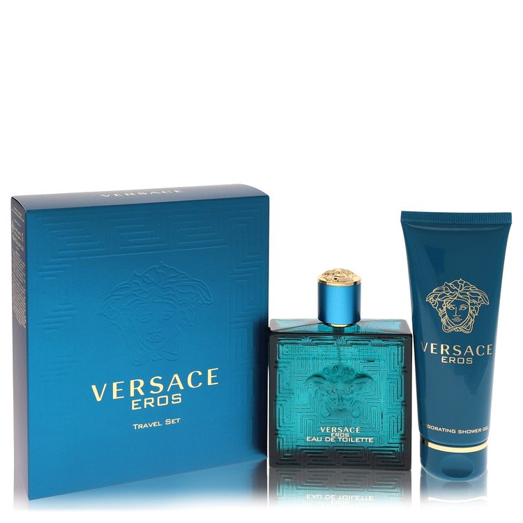 Versace Eros for Men Gift Set 100mL Eau de Toilette and 100mL shower gel