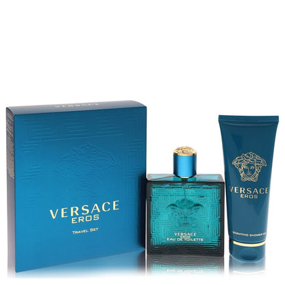 Versace Eros for Men Gift Set 100mL Eau de Toilette and 100mL shower gel