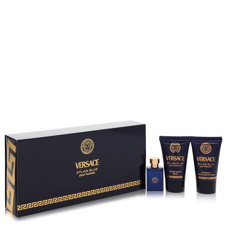 Versace Pour Homme Dylan Blue Mini Gift Set 5mL EDT + 25mL After Shave Balm + 25mL Shower Gel product image