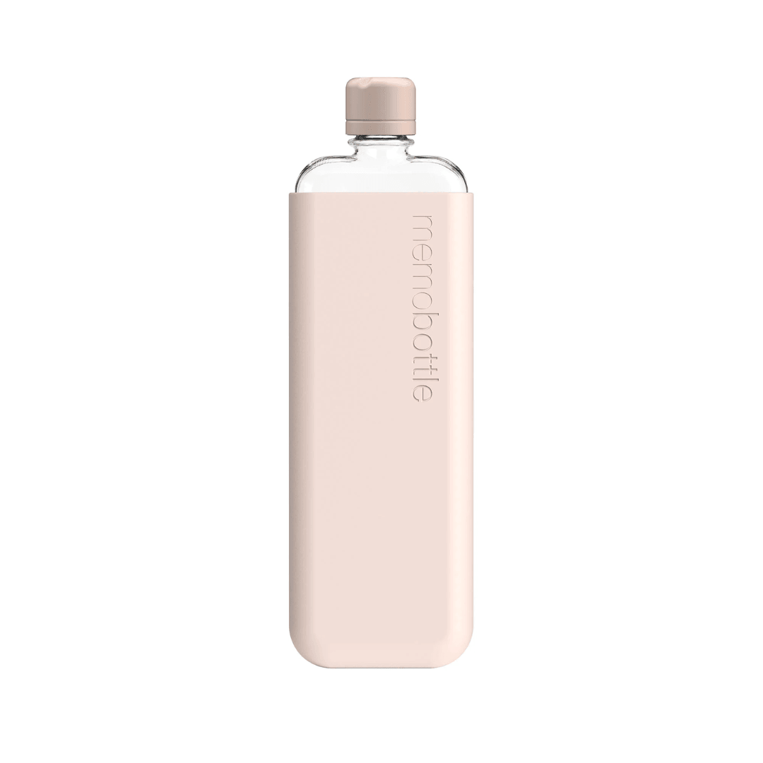 Water Bottle - memobottle - memobottle Slim (Bundle) Pale Coral 450mL - The Gift Company