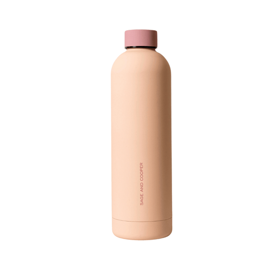 Water Bottle - Sage & Cooper - Sage & Cooper Allegra Water Bottle Blush Rose 1L - The Gift Company