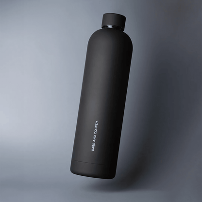 Water Bottle - Sage & Cooper - Sage & Cooper Allegra Water Bottle Onyx 1L - The Gift Company