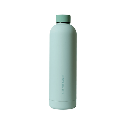 Water Bottle - Sage & Cooper - Sage & Cooper Allegra Water Bottle Sage Fern 1L - The Gift Company
