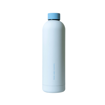 Water Bottle - Sage & Cooper - Sage & Cooper Allegra Water Bottle Sky Carolina Blue 1L - The Gift Company