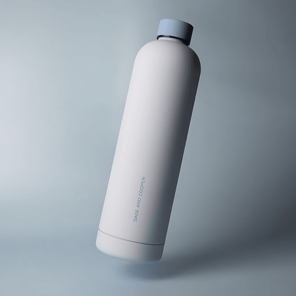 Water Bottle - Sage & Cooper - Sage & Cooper Allegra Water Bottle Sky Carolina Blue 1L - The Gift Company