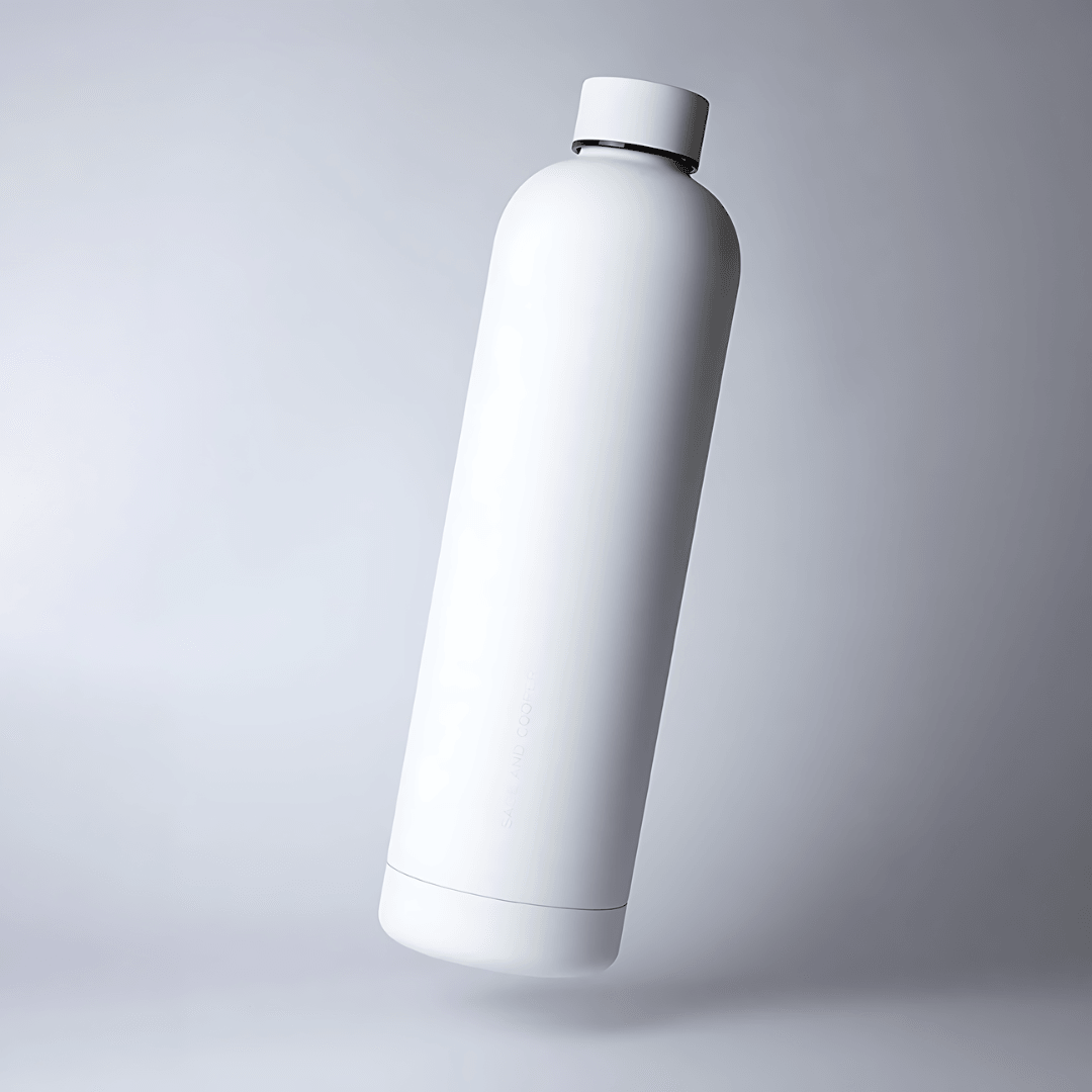 Water Bottle - Sage & Cooper - Sage & Cooper Allegra Water Bottle Snow 1L - The Gift Company