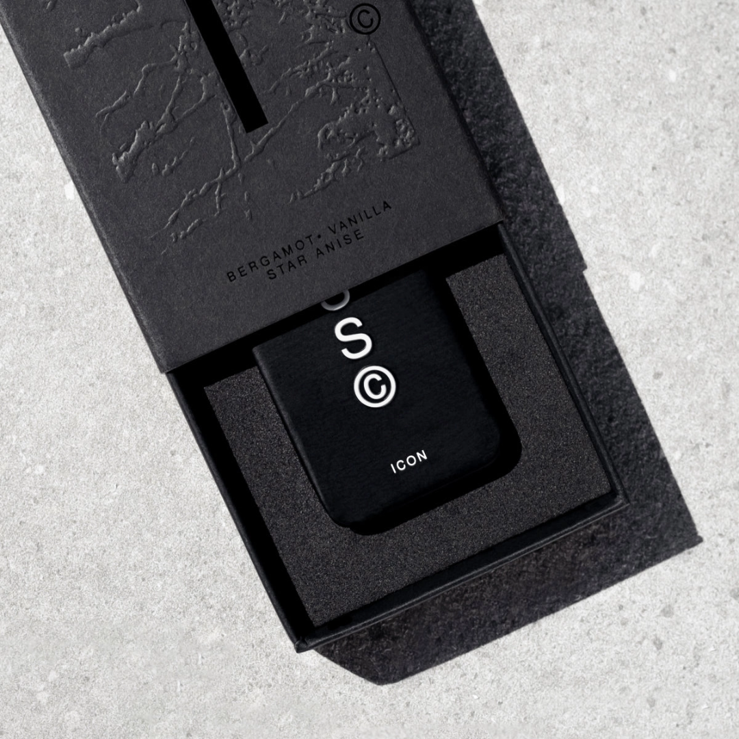 Wax-based cologne - Solid State - Solid State Icon Solid Cologne 10g - The Gift Company